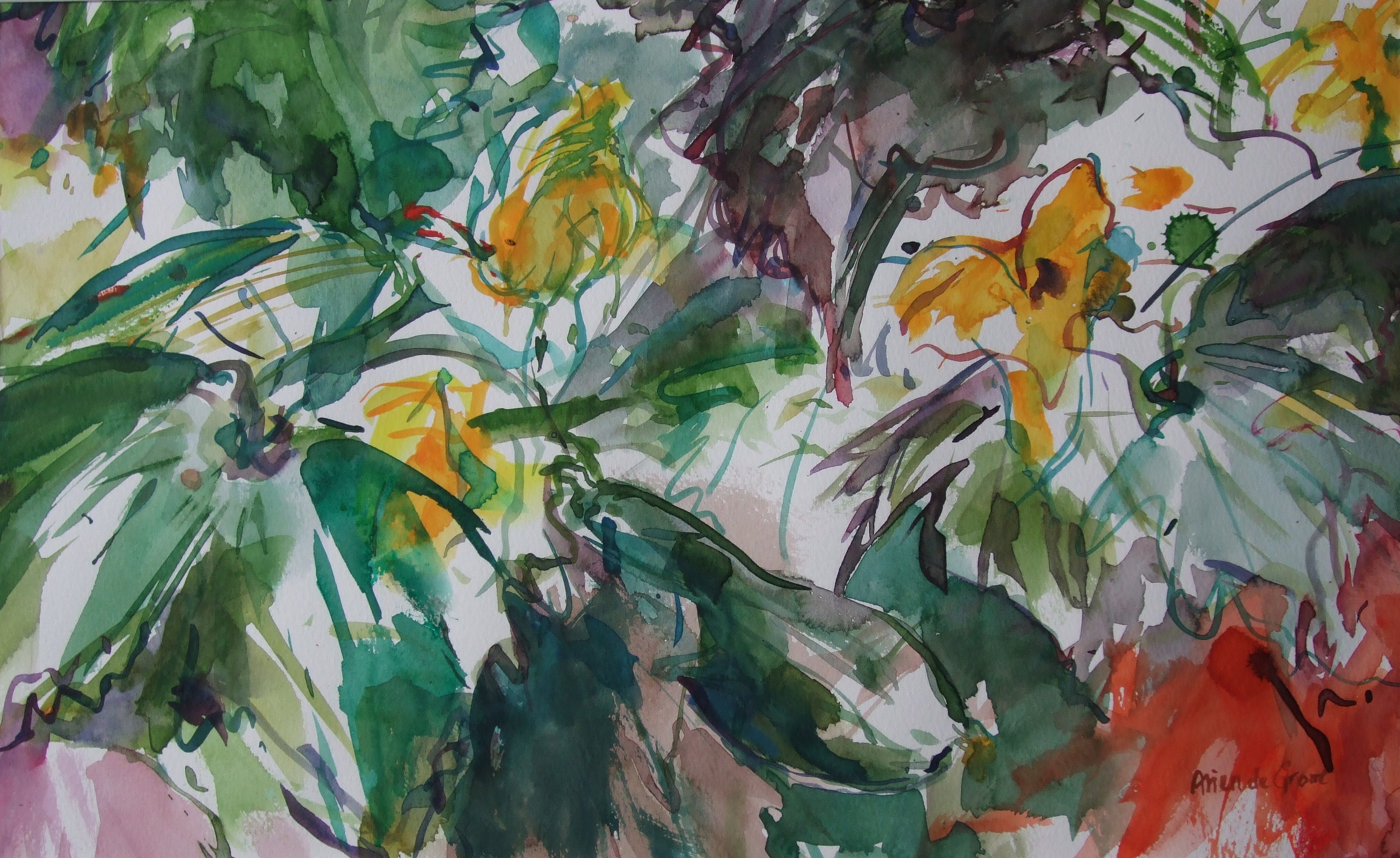 1 bloem een boeket een tuin vol